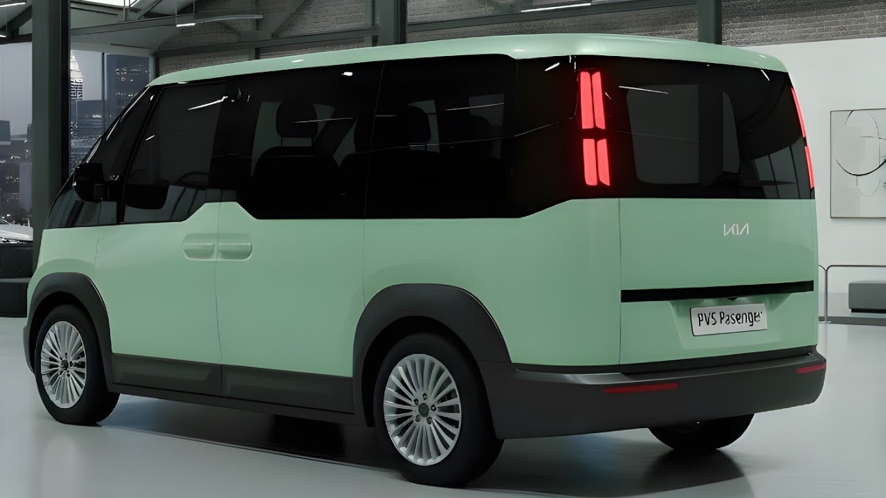 🇰🇷🚐 Невероятный кемпер! ⚡ Представлен интерьер легкового автомобиля Kia PV5 2026 года 🔥