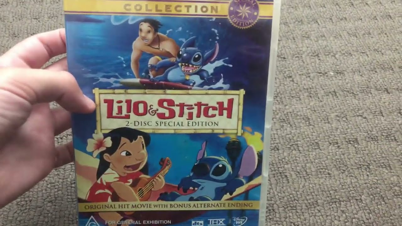 Opening to Lilo & Stitch 2003 DVD