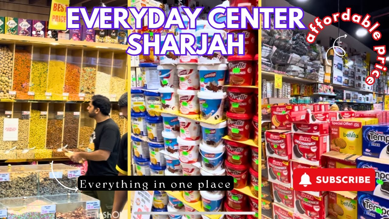 Everyday Center Sharjah | Affordable Shopping UAE | No Talking Video Tour