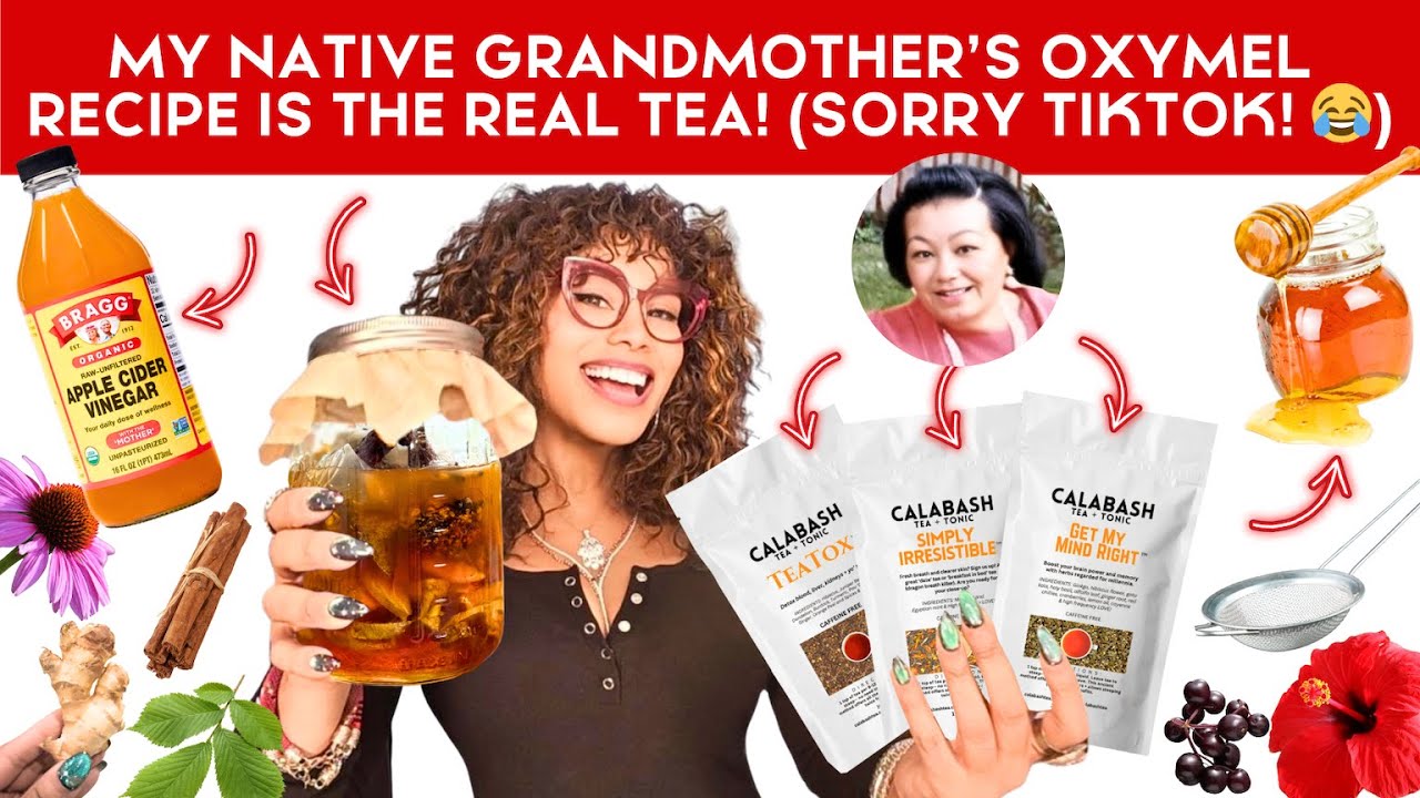 My NATIVE Grandmother&rsquo;s OXYMEL Recipe Is the Real Tea! (Sorry TikTok! 😂)