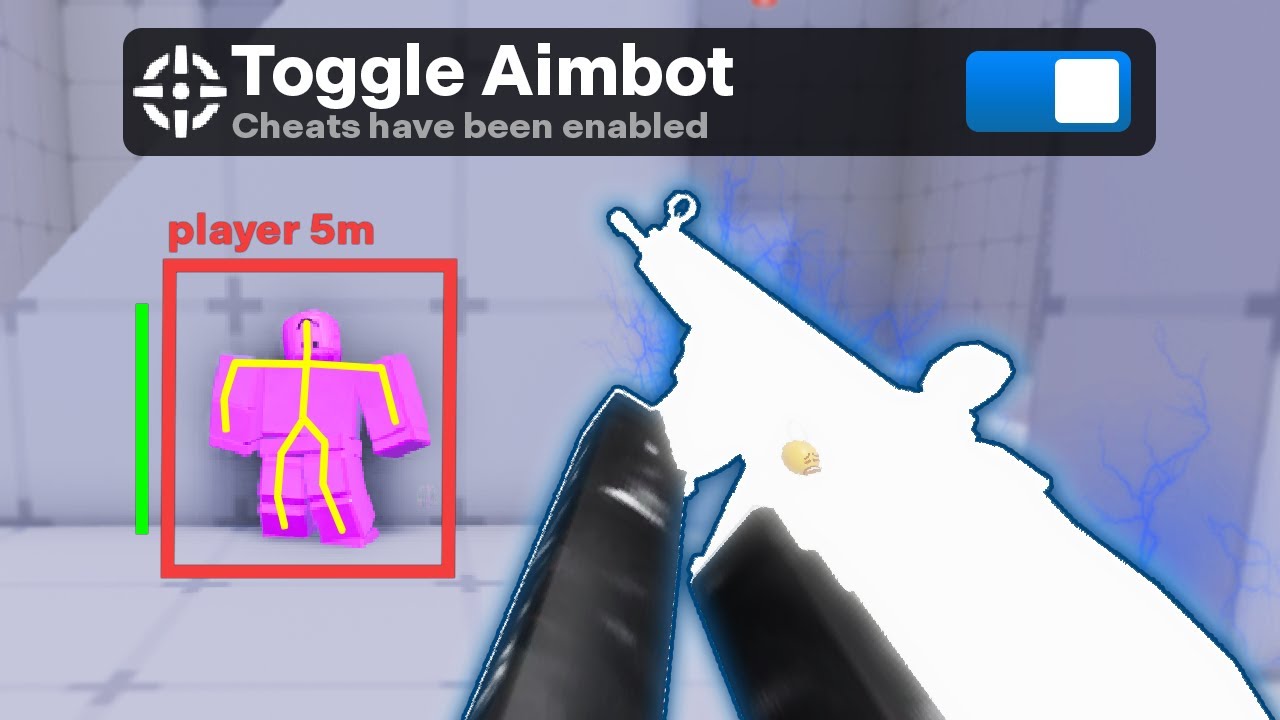 so they added AIMBOT HACKS in Roblox Rivals.. (April Fools Update)