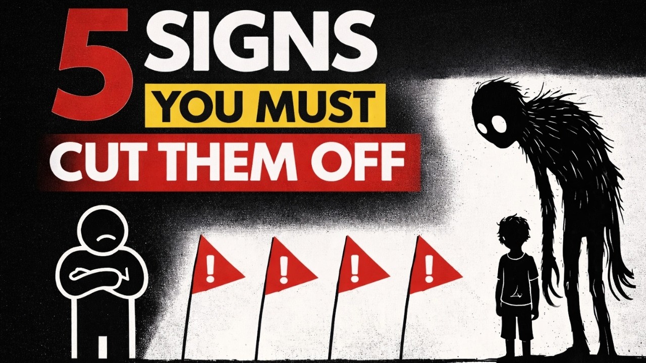 I Cut Off My Toxic Parents After Seeing These 5 Red Flags… You Should Too