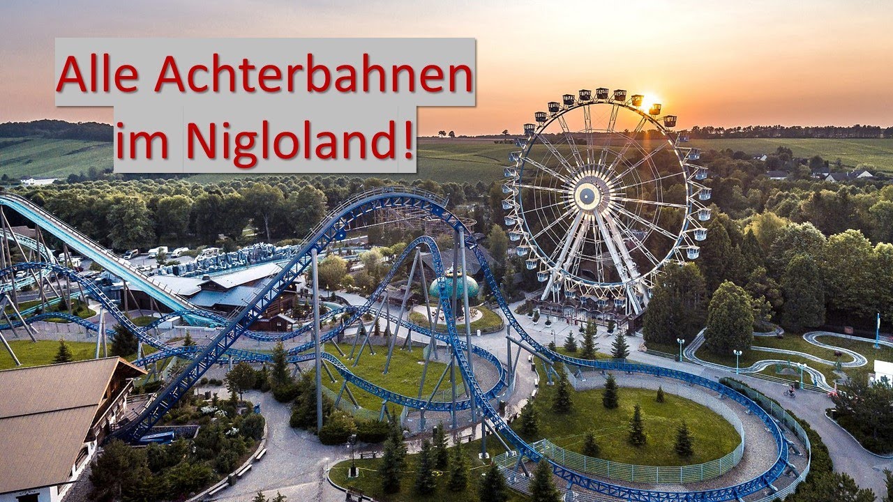 Alle sechs Achterbahnen im Nigloland, die du nicht verpassen solltest