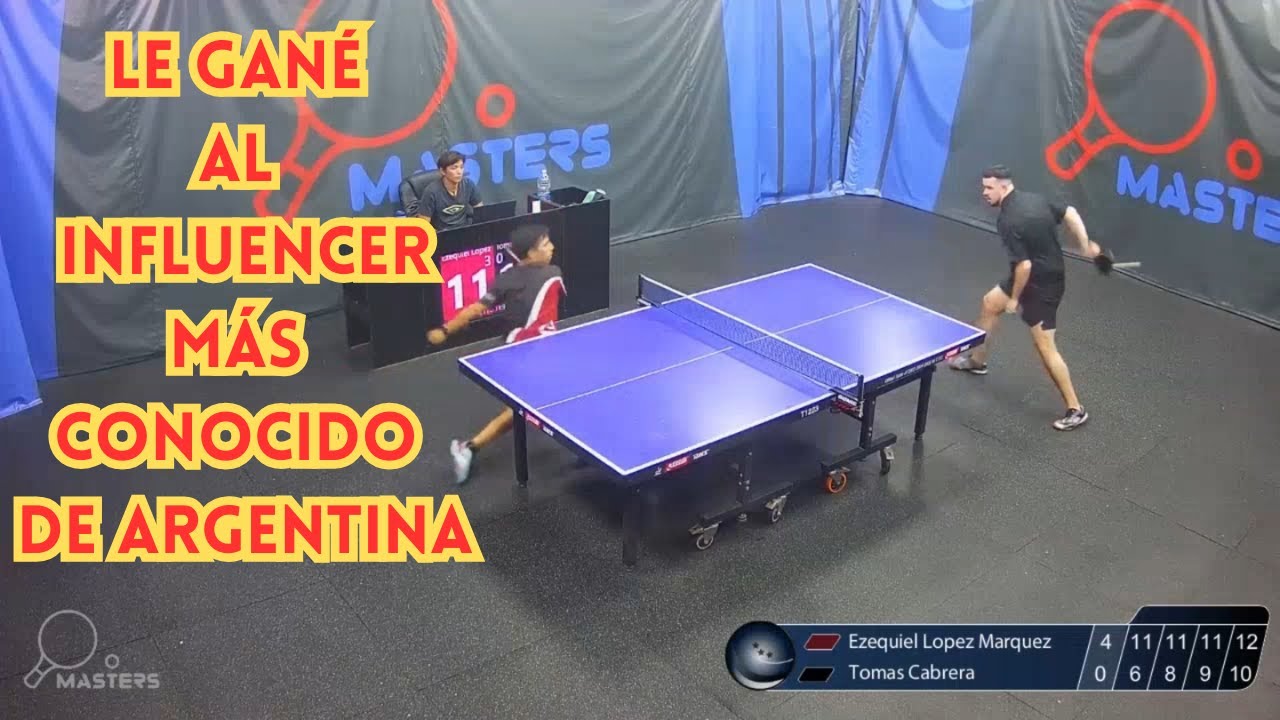 ¡¡¡LE GANÉ A TOKS, EL INFLUENCER DE TENIS DE MESA MAS CONOCIDO DE ARGENTINA!!! NO SE LO PIERDAN 🙌