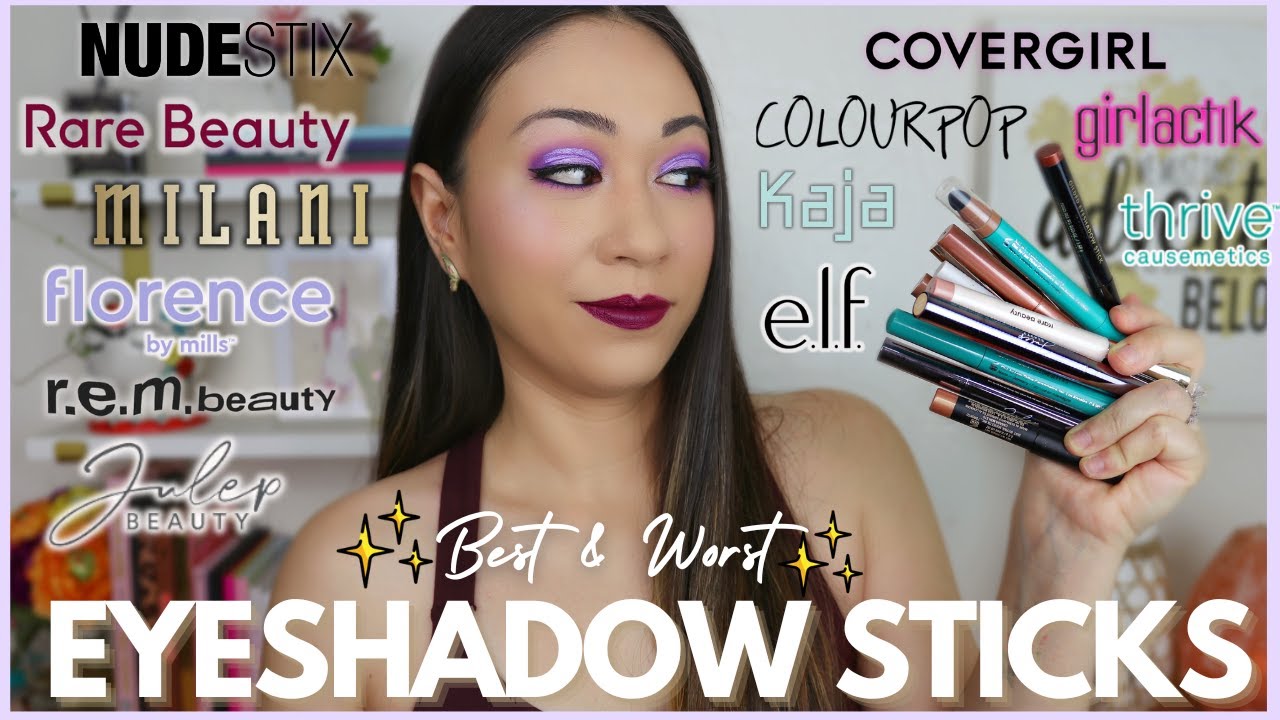 12 EYESHADOW STICKS // Testing & Reviewing One & Done Eyeshadows (Oily Lids, Hooded Eyes) Vegan & CF