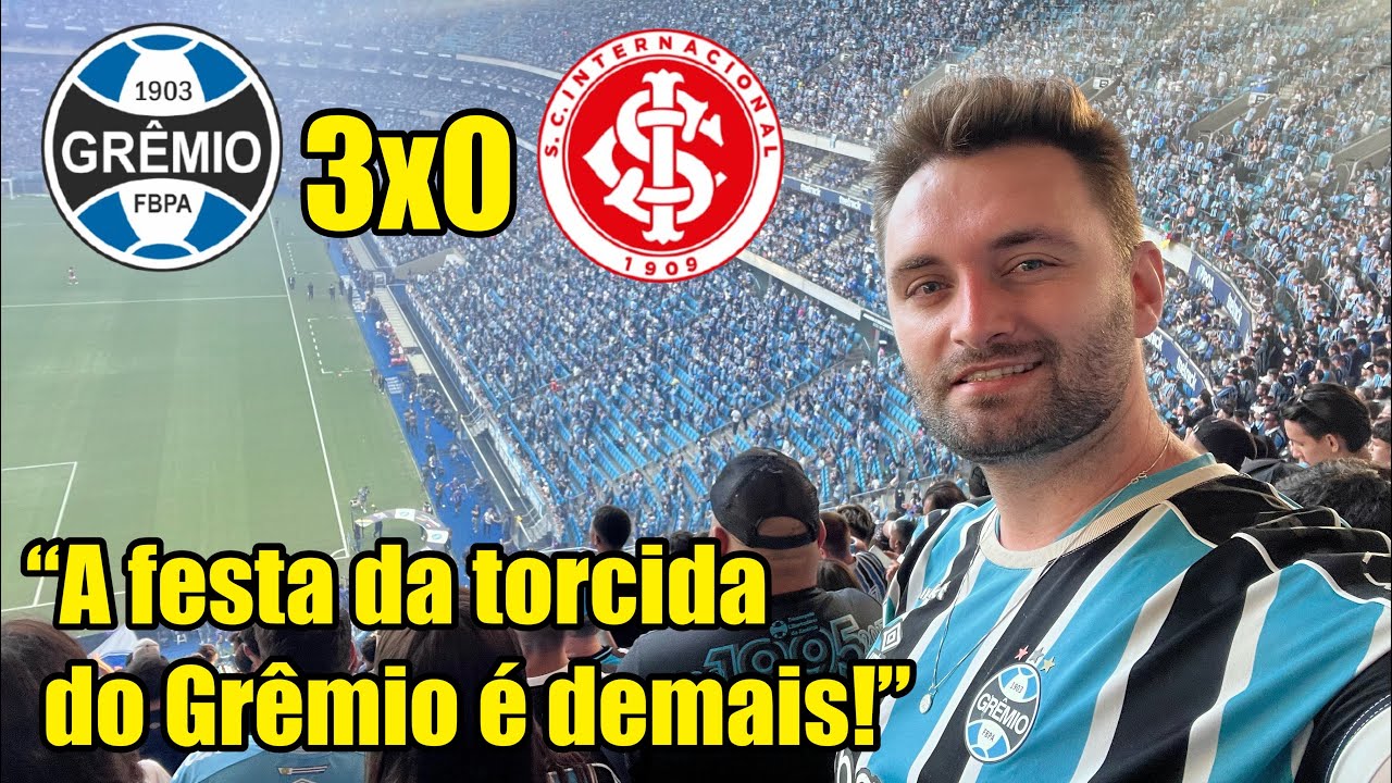 GRÊMIO COM A MÃO NA TAÇA! 3 a 0 fora o baile! (Pré jogo, festa na Arena e mais) | Futevlog #005 
