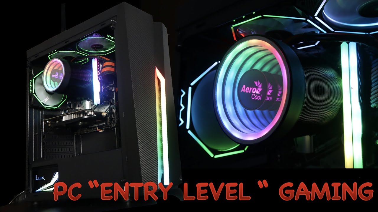 Best Air Cooler For PC Entry Level Gaming - i3 x Aero Cool x GTX 1050 TI x B 365  M