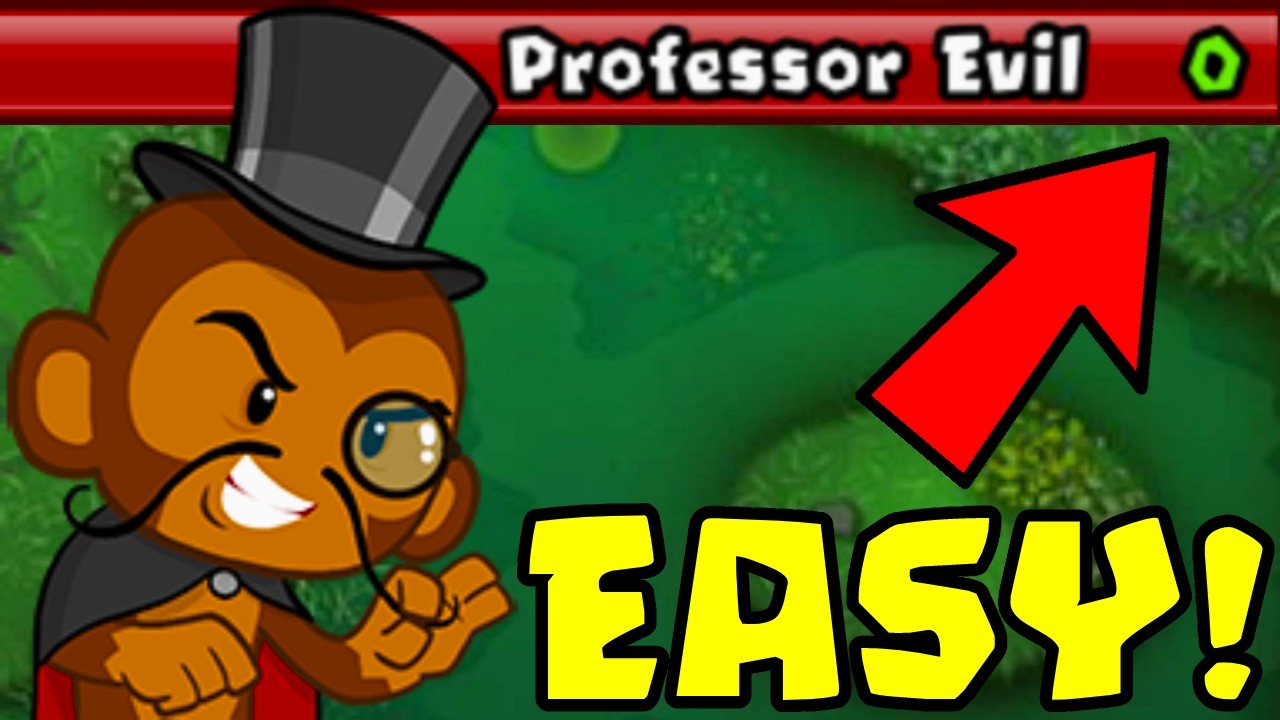 Easily Beat the NEW Professor Evil Challenge... (Bloons TD Battles)