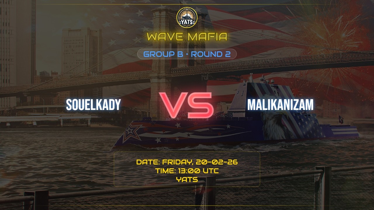 WAVE MAFIA || R2 || GROUP B || MATCH 2 || SOUELKADY VS MALIKANIZAM