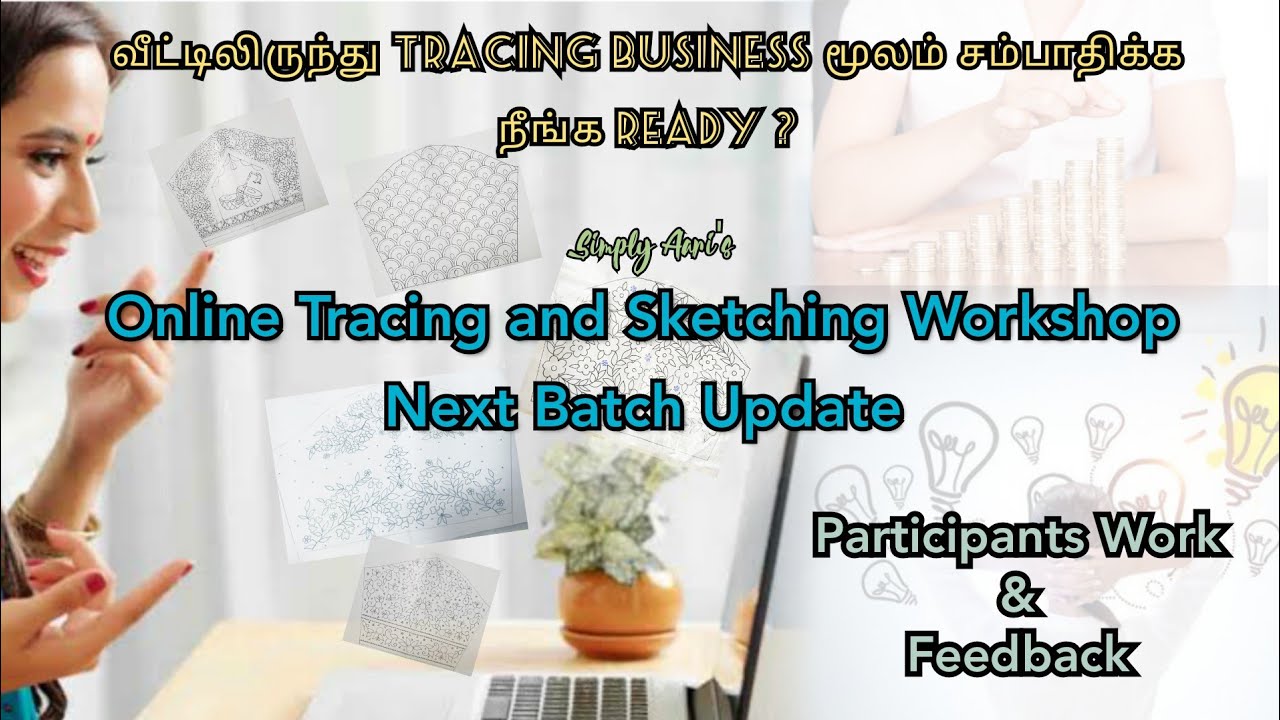Online Tracing & Sketching Class - Feedback and Next Batch Details | Simply Aari