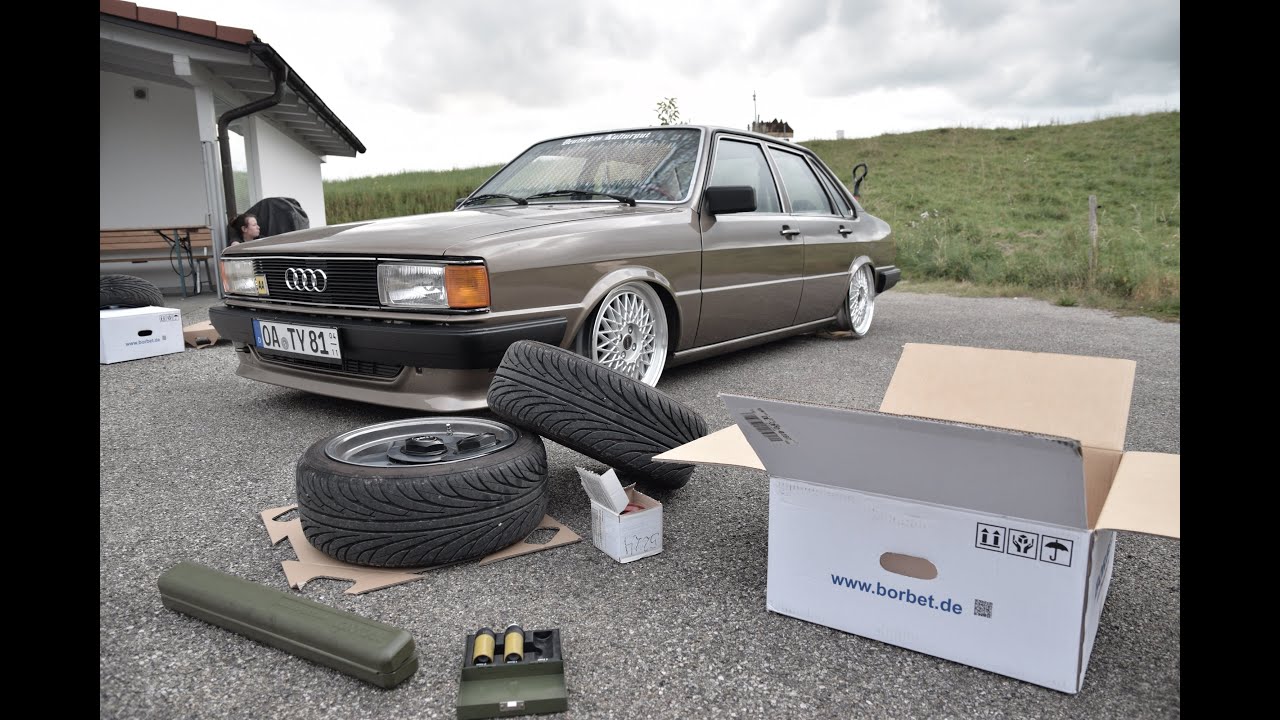 Neue Räder für den Audi 80 [ CarPorn ]