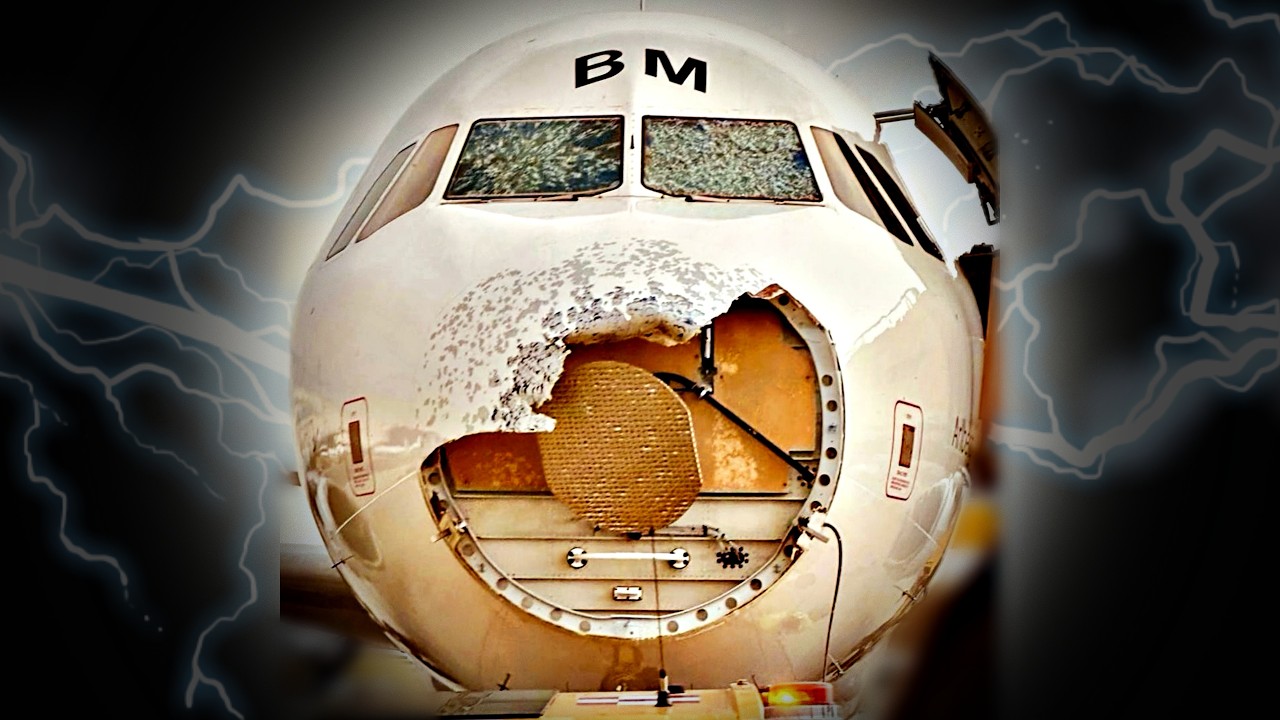 Airbus durch Hagel schwer beschädigt! AeroNews