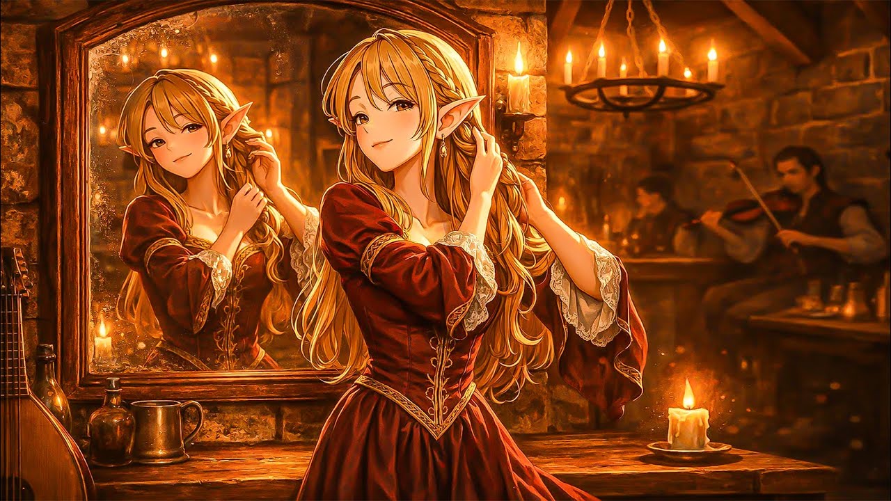 Medieval Tavern Fantasy Music | D&D Peaceful Tavern Music for Sleep, Study and Story Writing