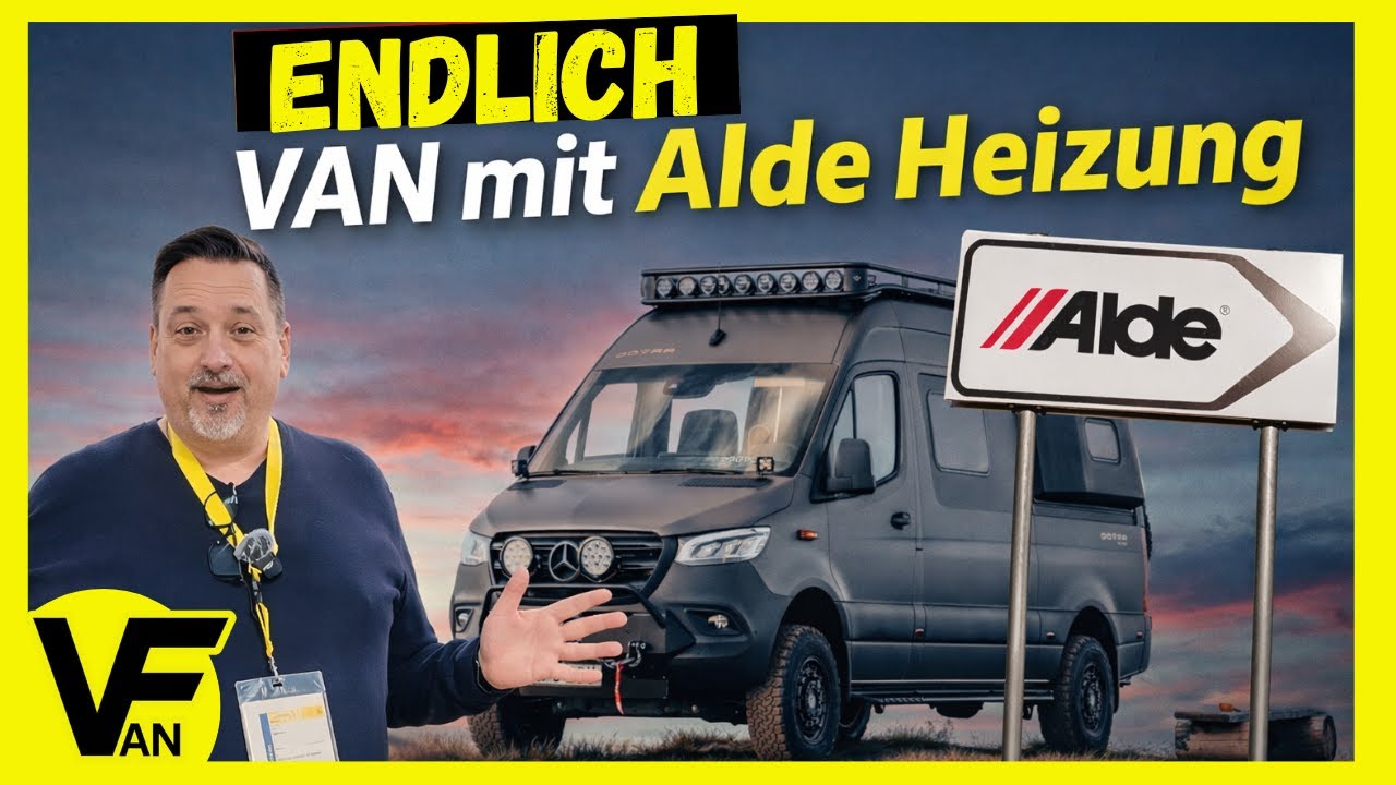 CMT Weltpremiere Kastenwagen mit ALDE Heizung | Dovra Offroad VAN aus Schweden