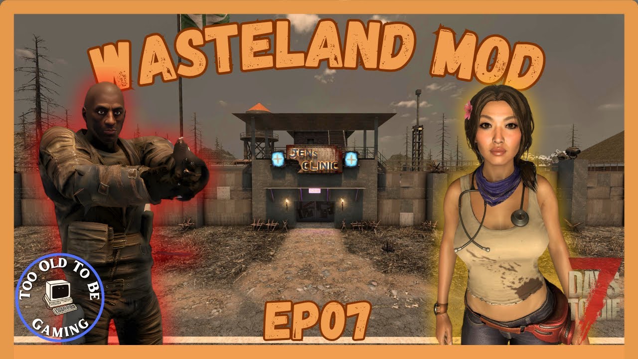 В поисках новой старой торговки Джен - Мод для Wasteland - 7 Days To Die - EP07