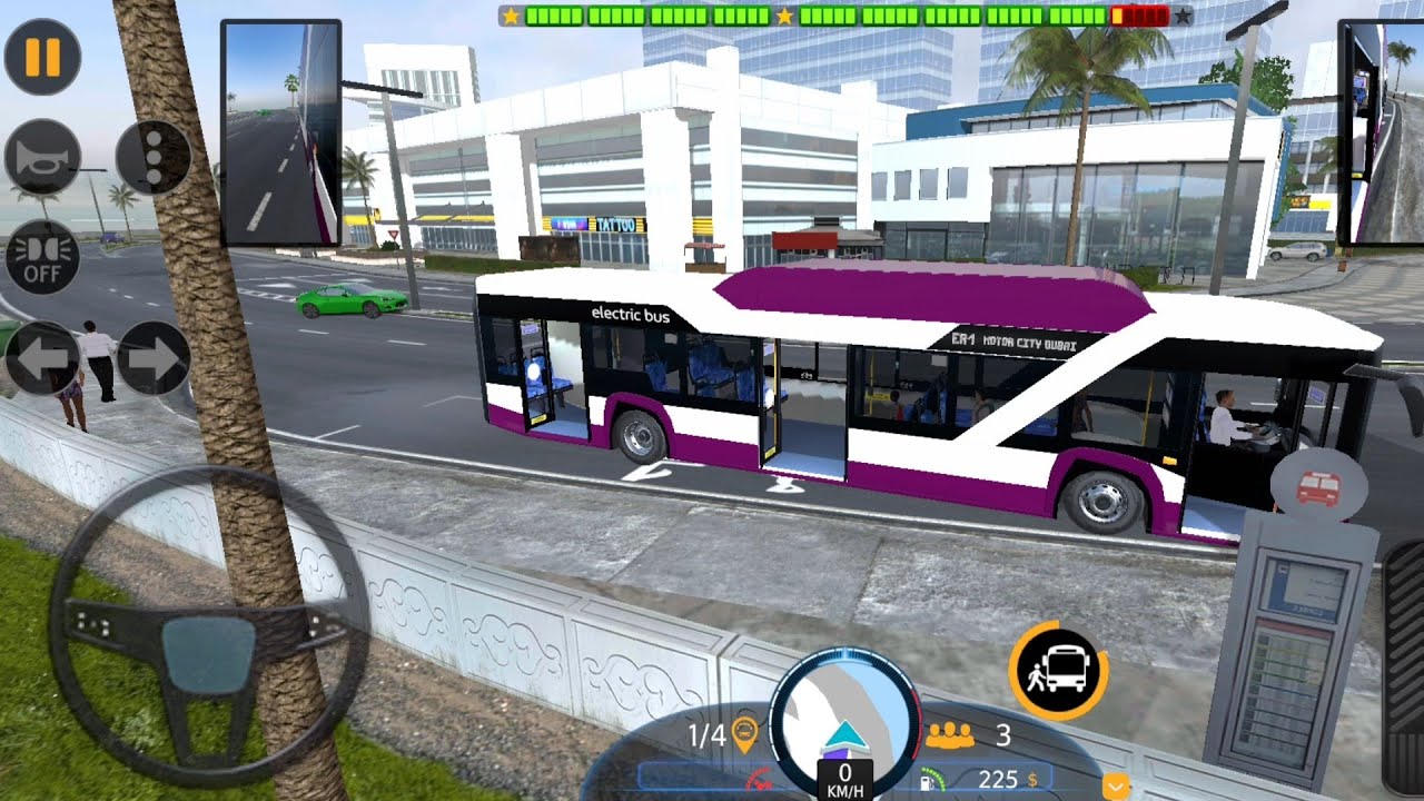 Bus Simulator EVO | Dubai Route 2 |Realstic Bus Simulator GamePlay in 4K