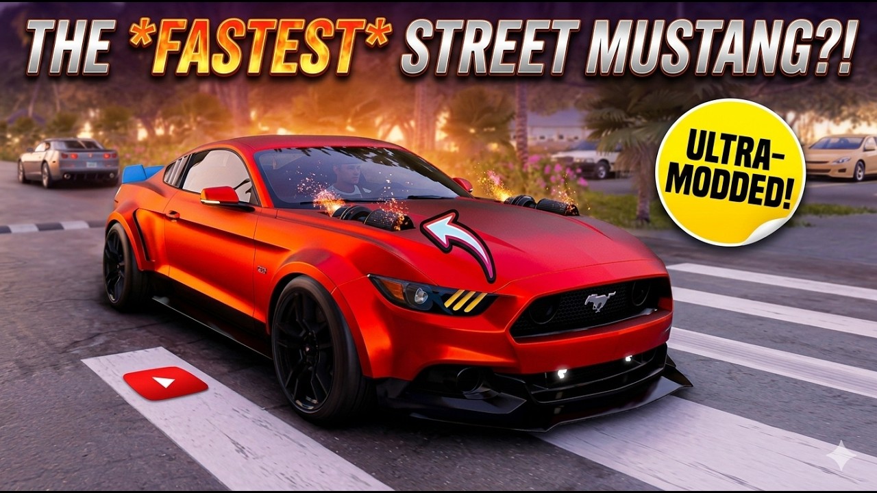 Fastest Mustang Fastback in Crew Motorfest?