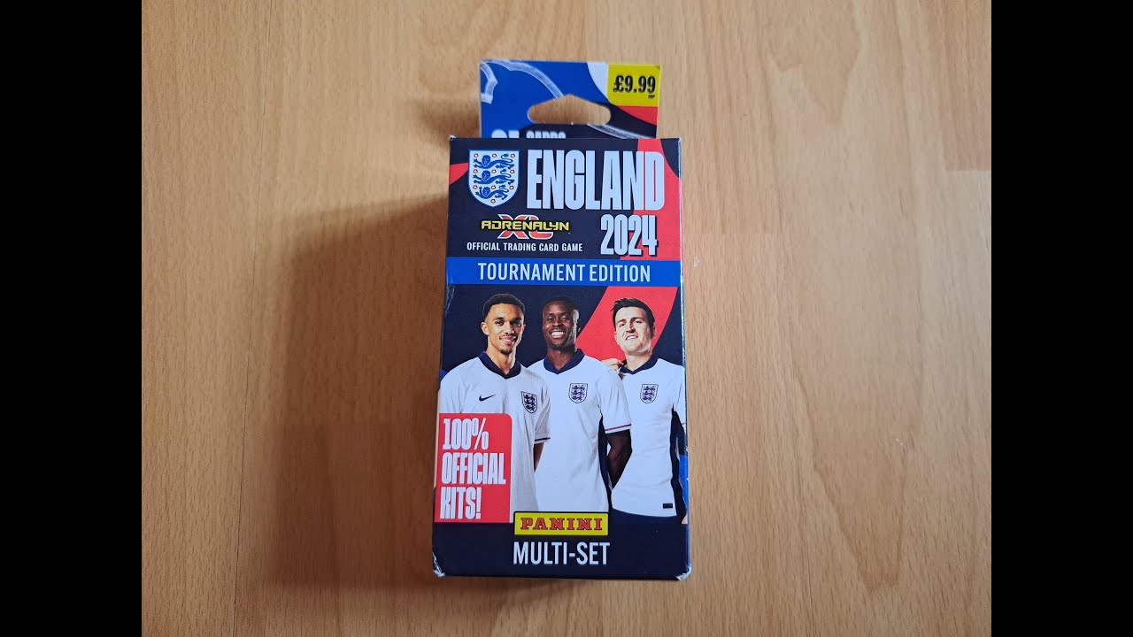 PANINI ENGLAND TOURNAMENT EDITION 2024 - UNBOXING - MULTI - SET!!! WPADA GOLDEN BALLER!!!