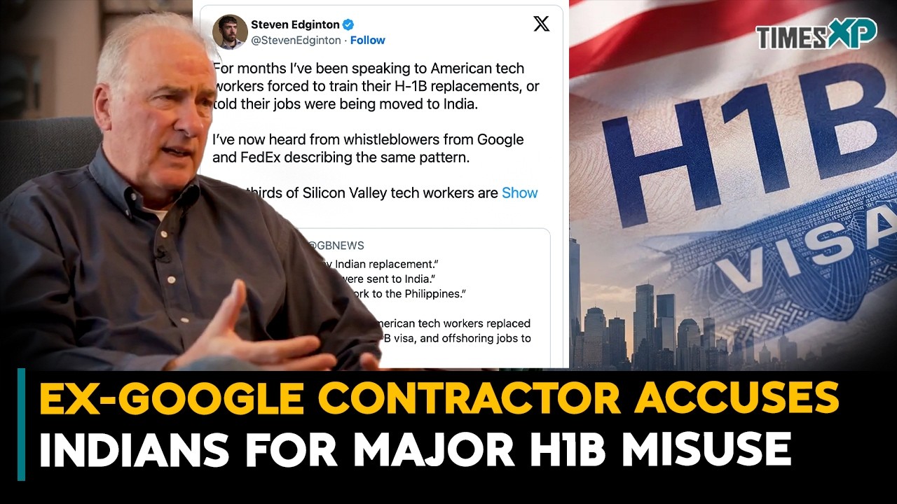 Americans Claim H1B Indians Took Their Tech Jobs | Indians In U.S.
