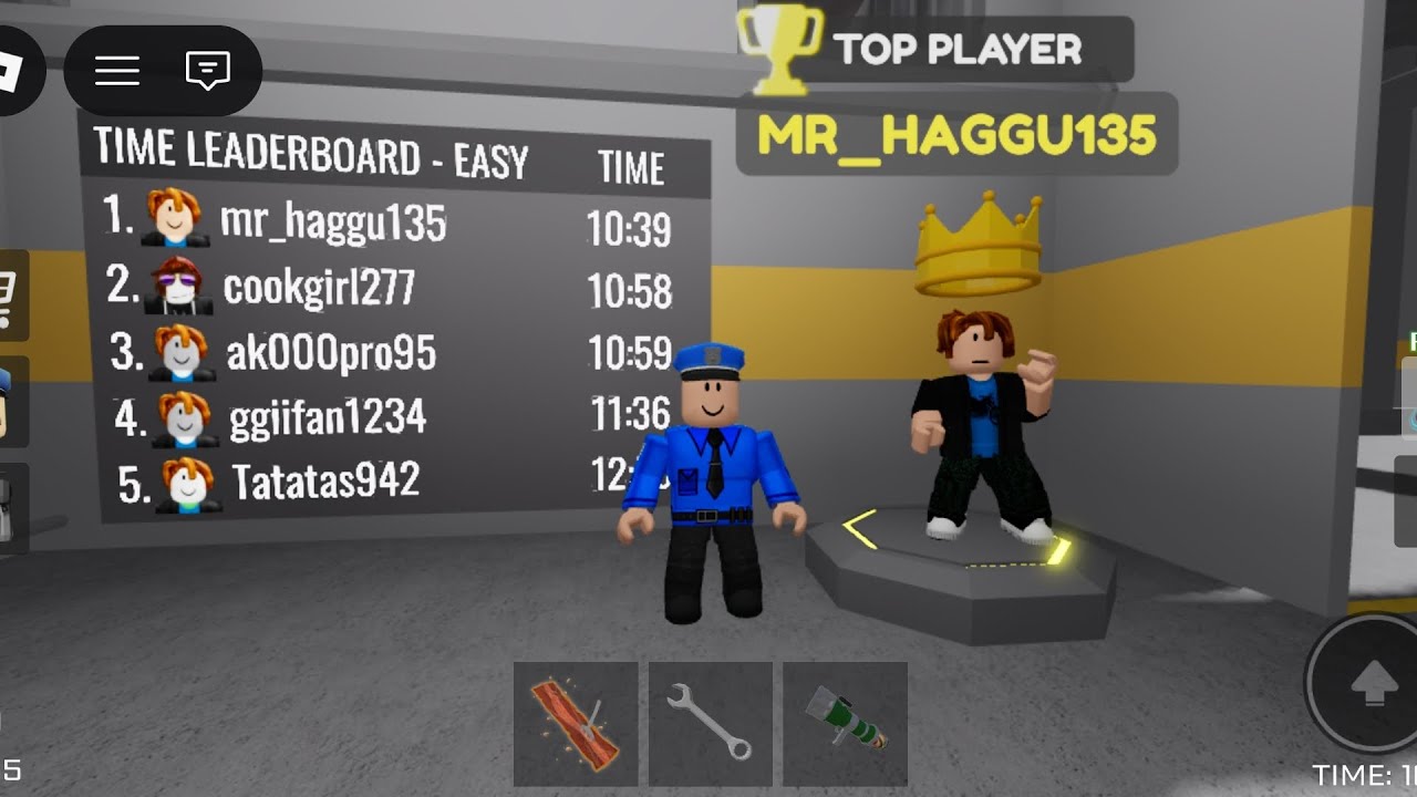 I SPEED RUNNED THIS GAME . NO.1 ON LEADERBOARD!!!!! #roblox 