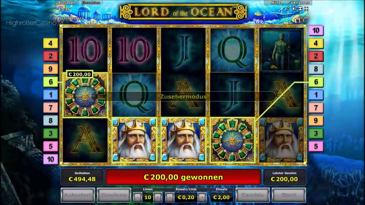 Stargames: Lord of the Ocean K&ouml;nige MEGA FREISPIELE!! 2&euro; FACH!!
