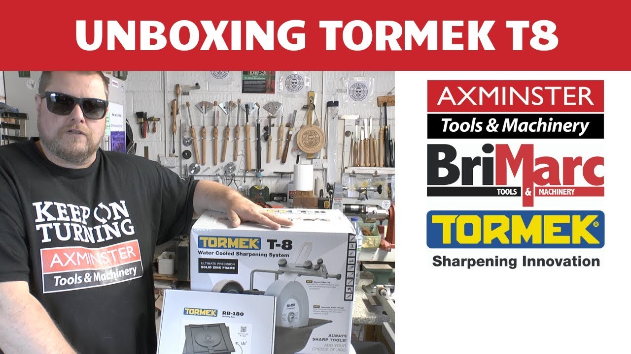 Unboxing Tormek T8