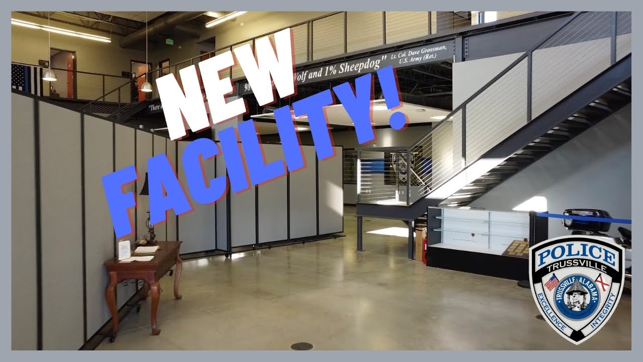 Tour the Trussville Police Department's NEW Patrol Operations Facility