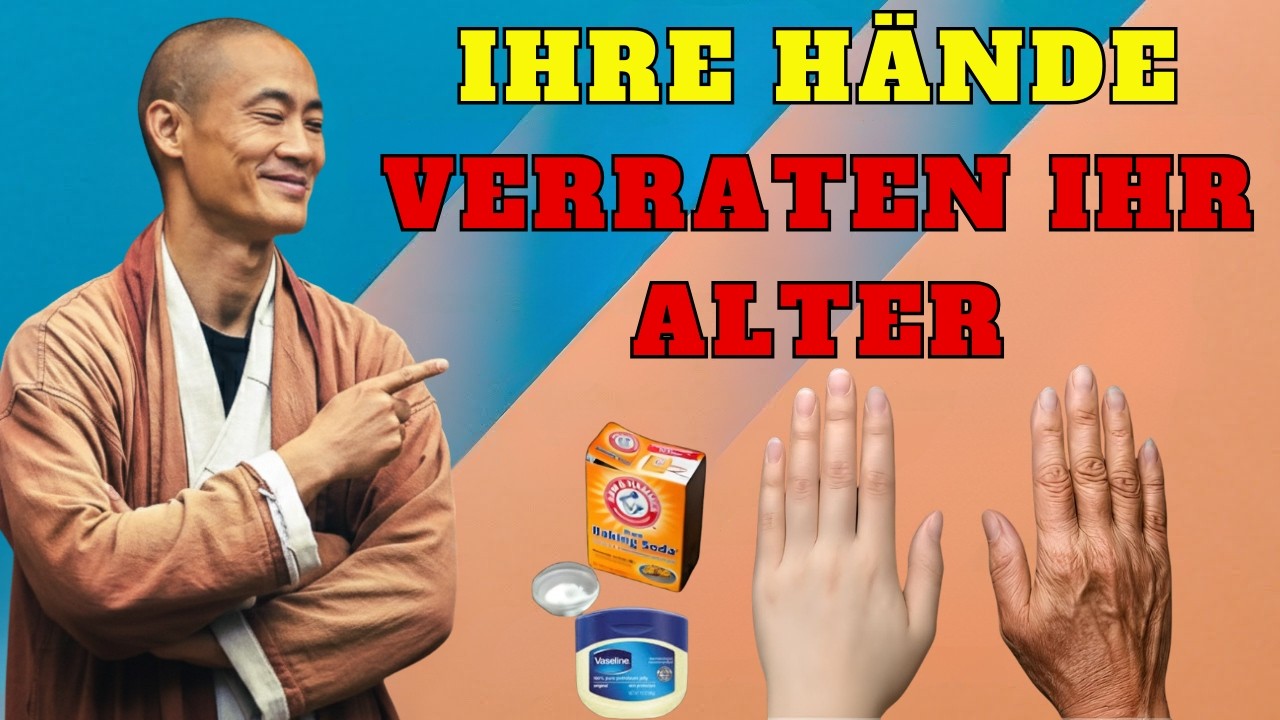 Vaseline + Backpulver: Der Geheimtipp für schnelle Faltenfreiheit an den Händen! | Shi Heng Yi