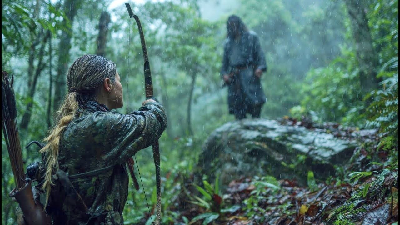 IN Middle Of Deep Forest An Undiscovered Being HUNT All Visitor | Film/Movie Explained in Hindi/Urdu