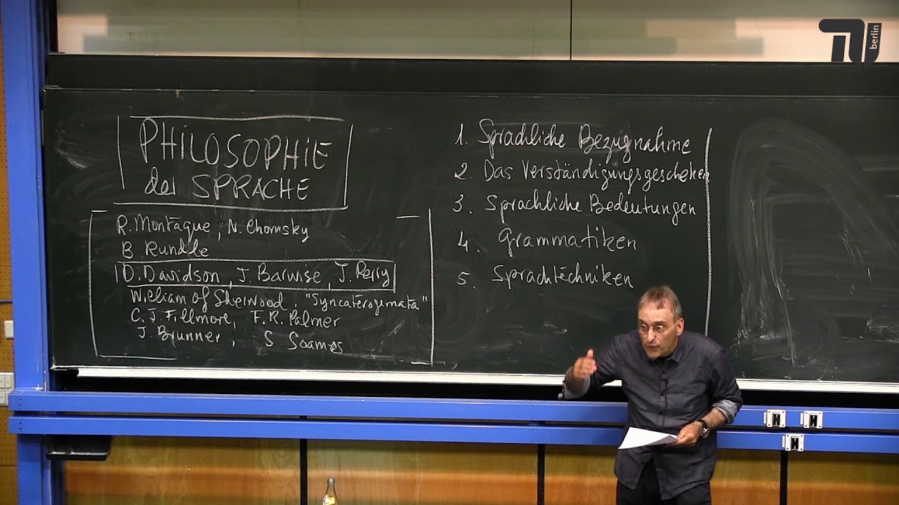 Philosophie - VL06 Philosophie der Sprache