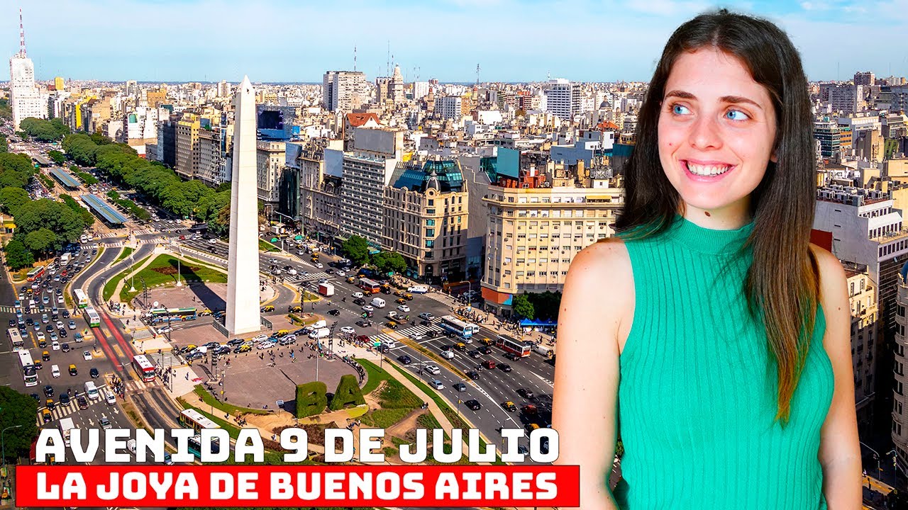 Así es la AVENIDA MÁS IMPACTANTE DE BUENOS AIRES | ¿9 de Julio es la mejor calle de latinoamérica?