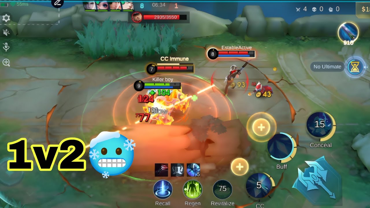 They Tried 2v1 But Failed 😈 Solo Savage Fight | Mobile Legends Bang Bang
