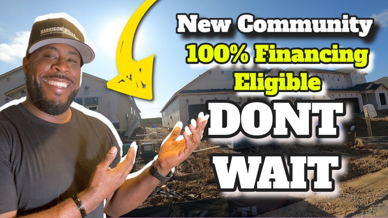 Must See New Construction Community in Charlotte Area | USDA Approved | 100% financing | Home Tour