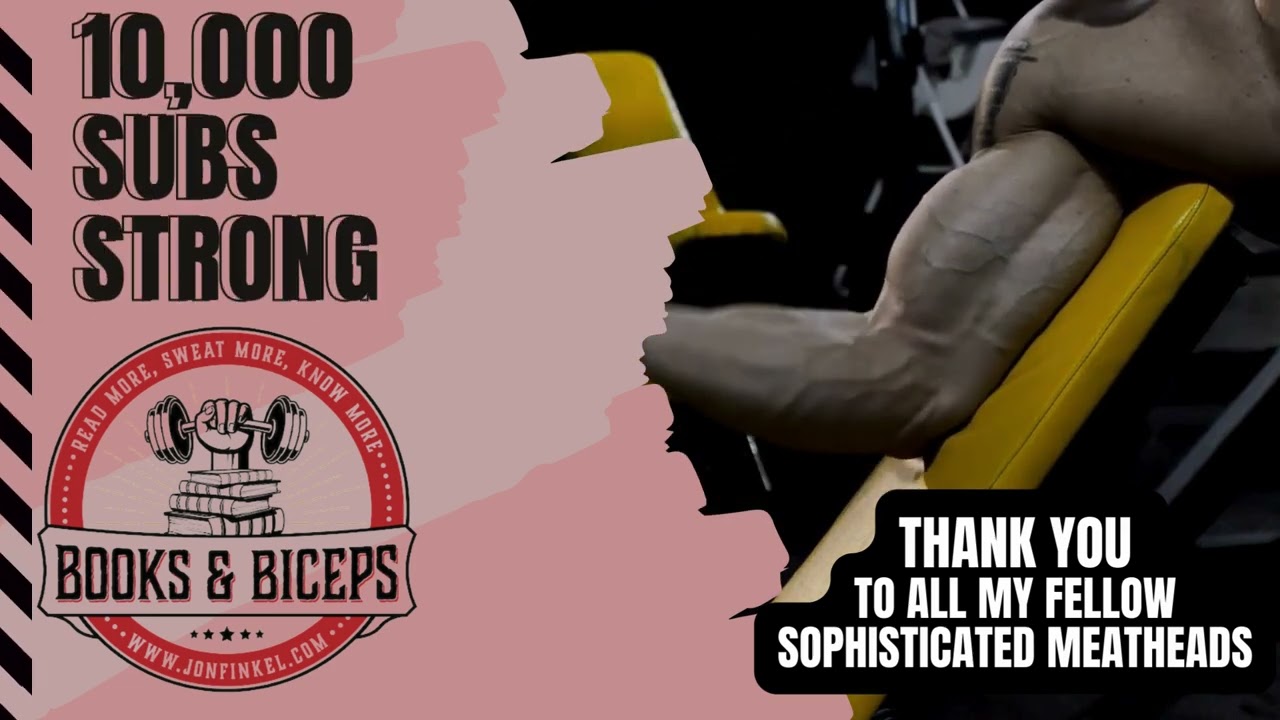 10k Books & Biceps Subscribers!