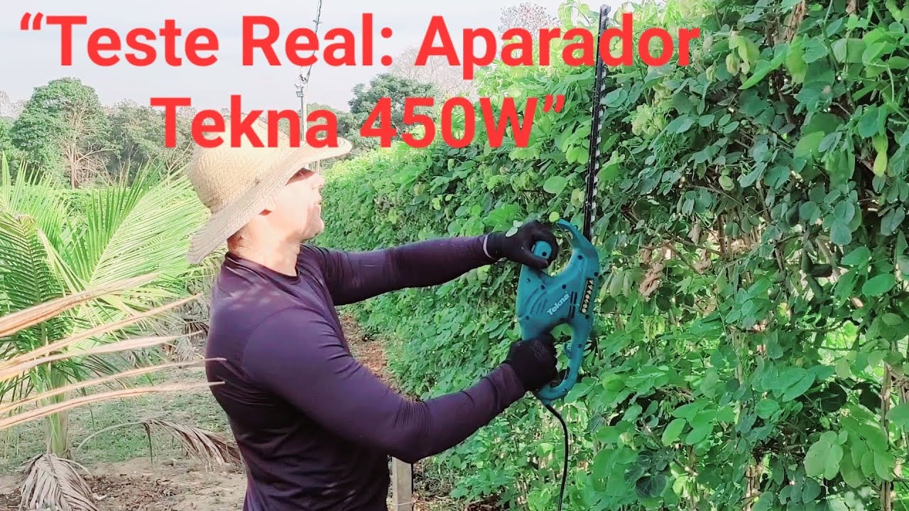 Vale a Pena? Aparador Tekna CC500 450W Podando Cerca Viva Sansão do Campo vídeo [100] 