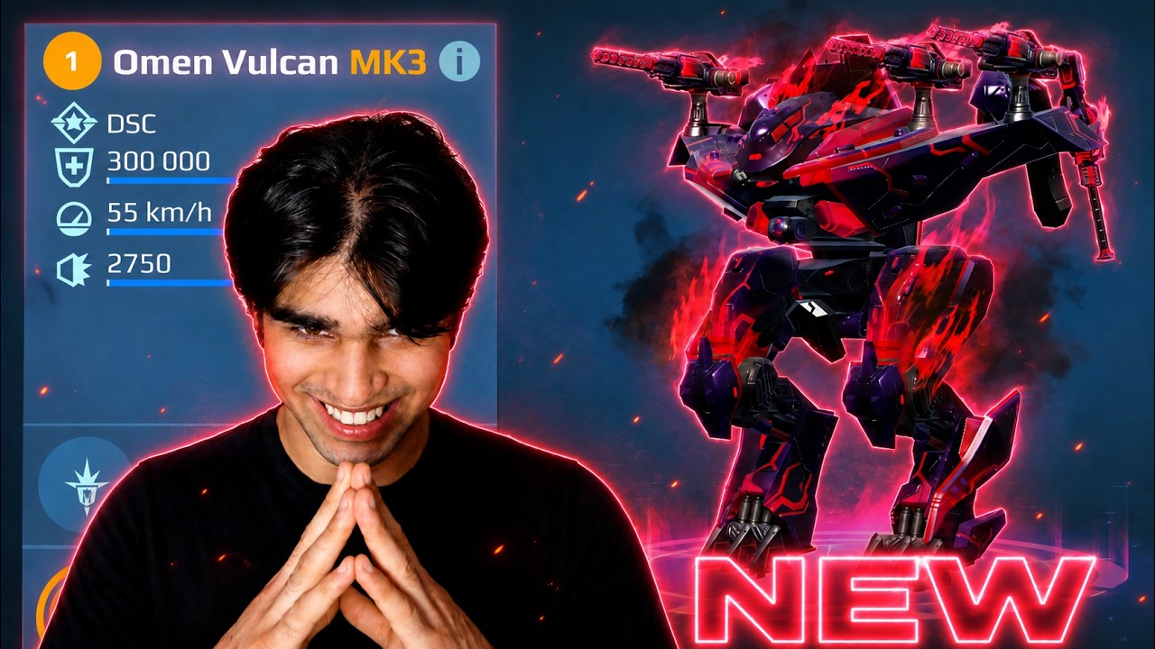 UNREAL *NEW* MK3 Omen Vulcan Is Broken - War Robots Update 12.2 New Gameplay Lumen