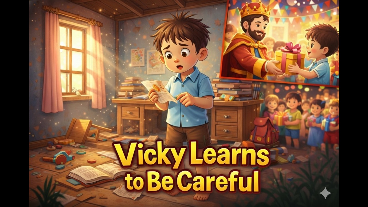 Vicky Learns to be Careful