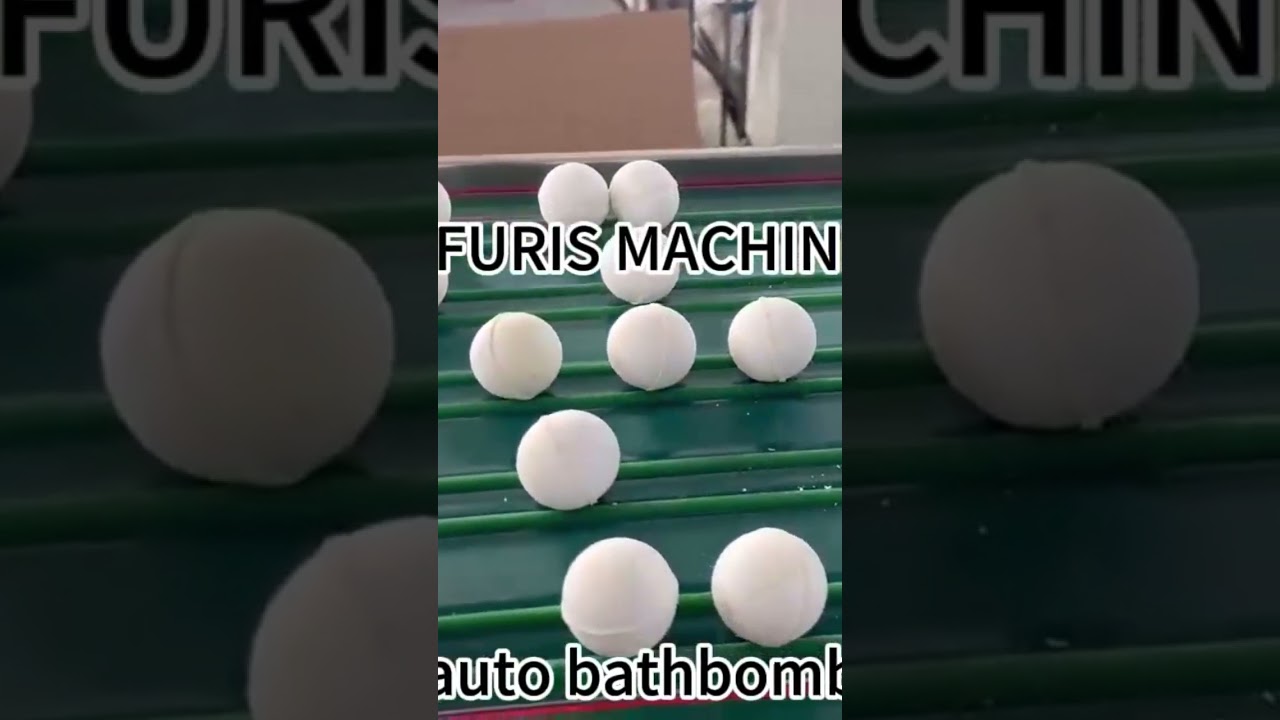Furis High speed full auto bath bomb press machine #machine #bathbomb #bathbombpress