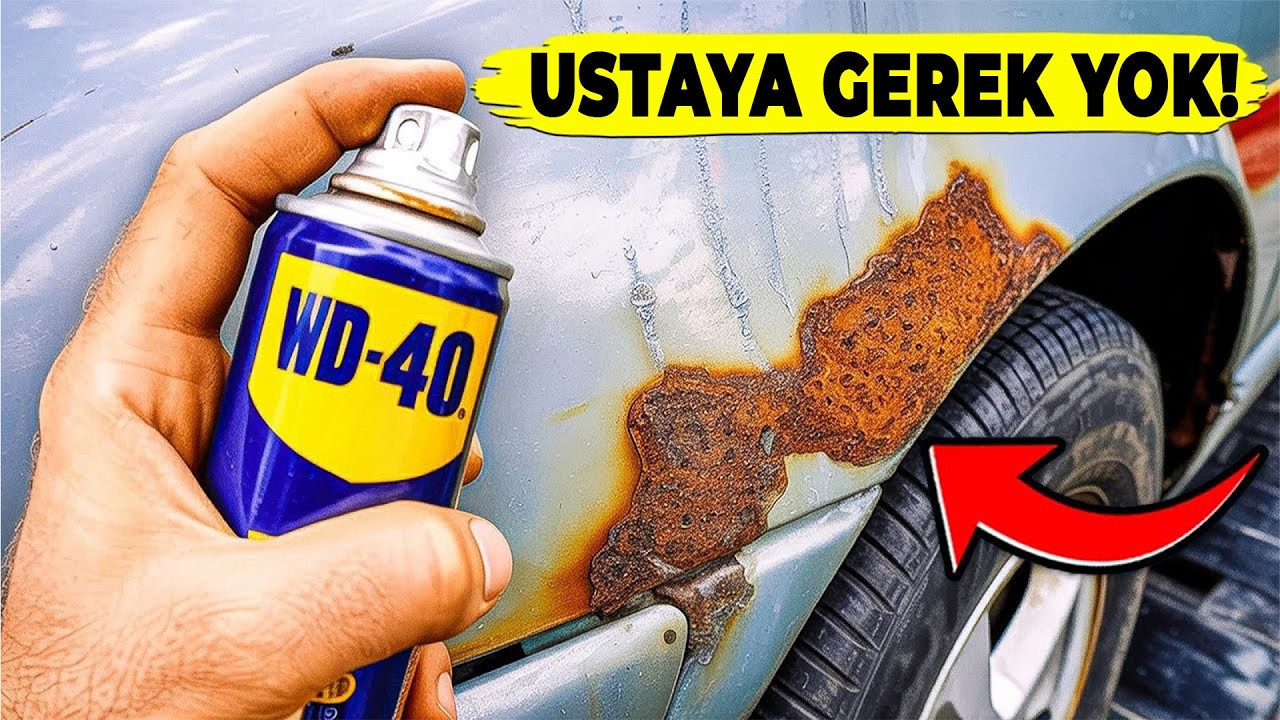 Keşke Bu WD-40 Araba İpuçlarını Daha Önce Bilseydim | Binlerce Lira Tasarruf!