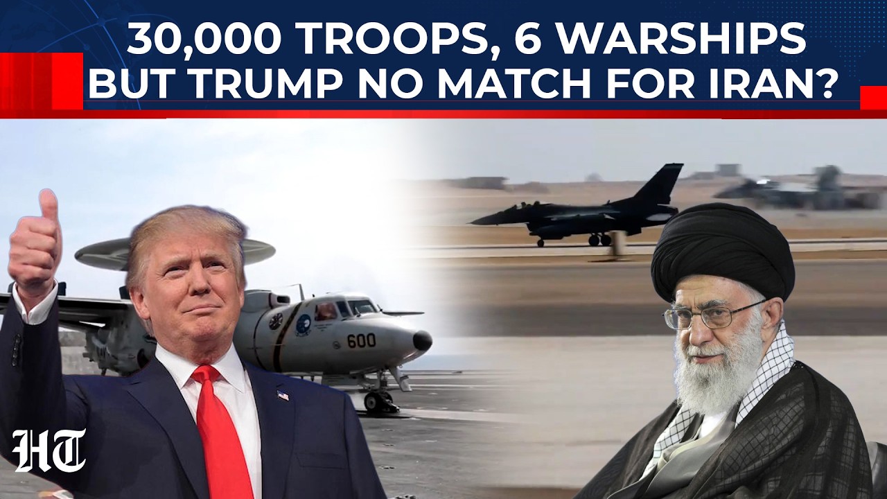 US Army's 30,000 Troops, Six Warships, & Strike Eagle Fighters Still No Match For Khamenei's Forces?