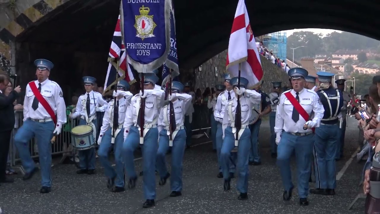 Dunmurry Protestant Boys@Downshire Guiding Star Parade Clip2 HD