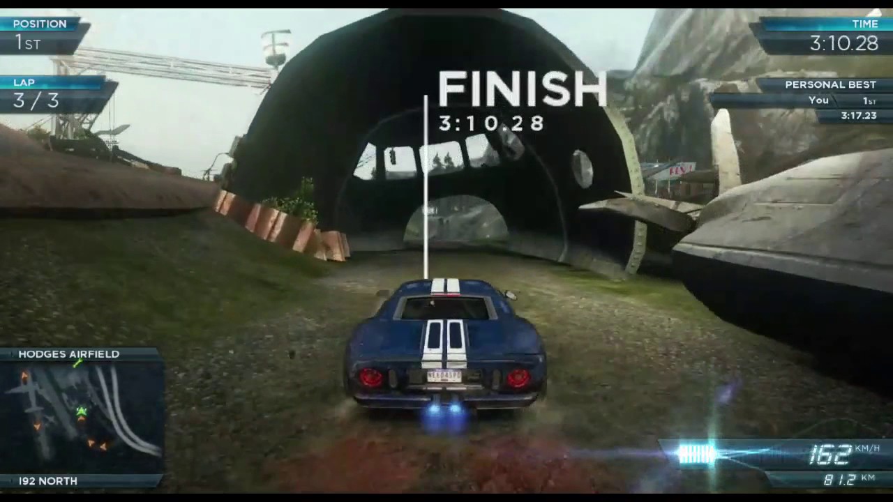 NFS Most Wanted 2012:Gameplay | Ford GT all races (PC HD)
