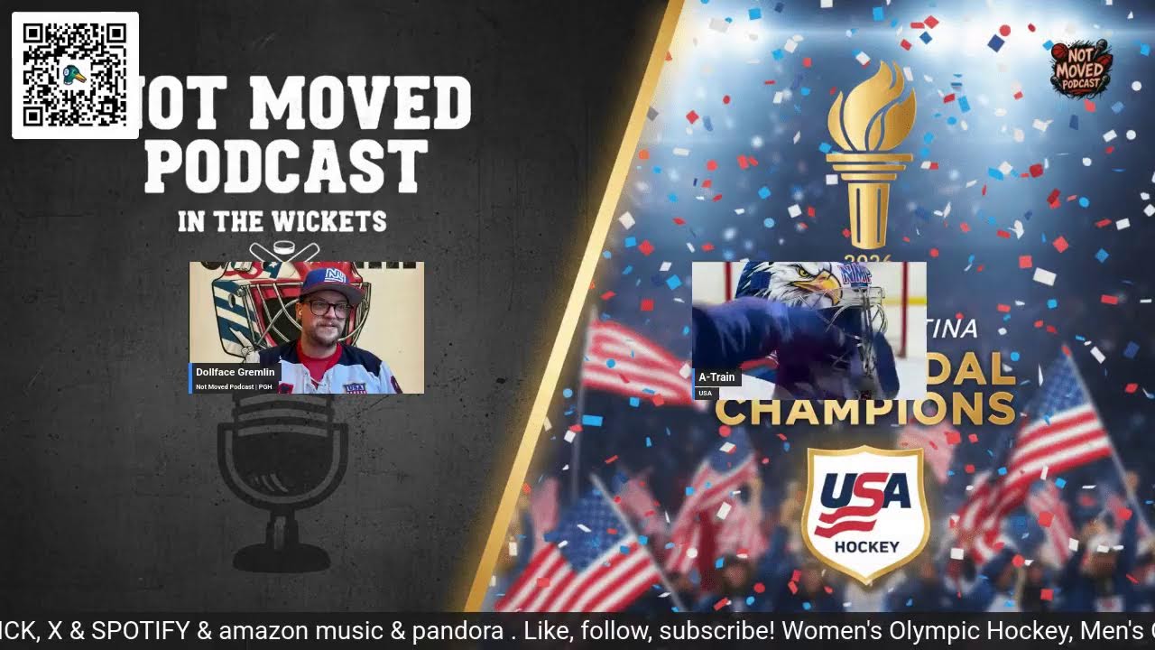 In the #Wickets 🥅!! EP 3!! Men's #Olympic #Hockey 🏒 Gold Medal 🥇 Game!! #NHL