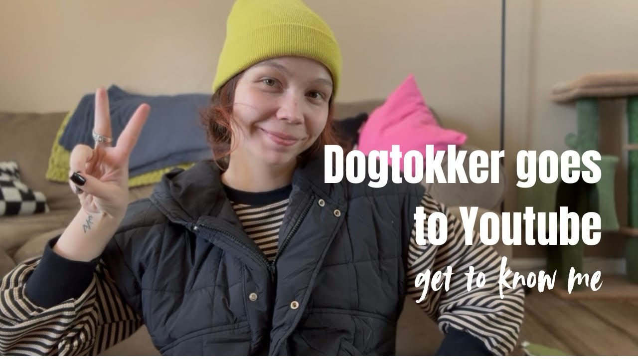 Get to know me - DogTokker starts a YouTube channel! 