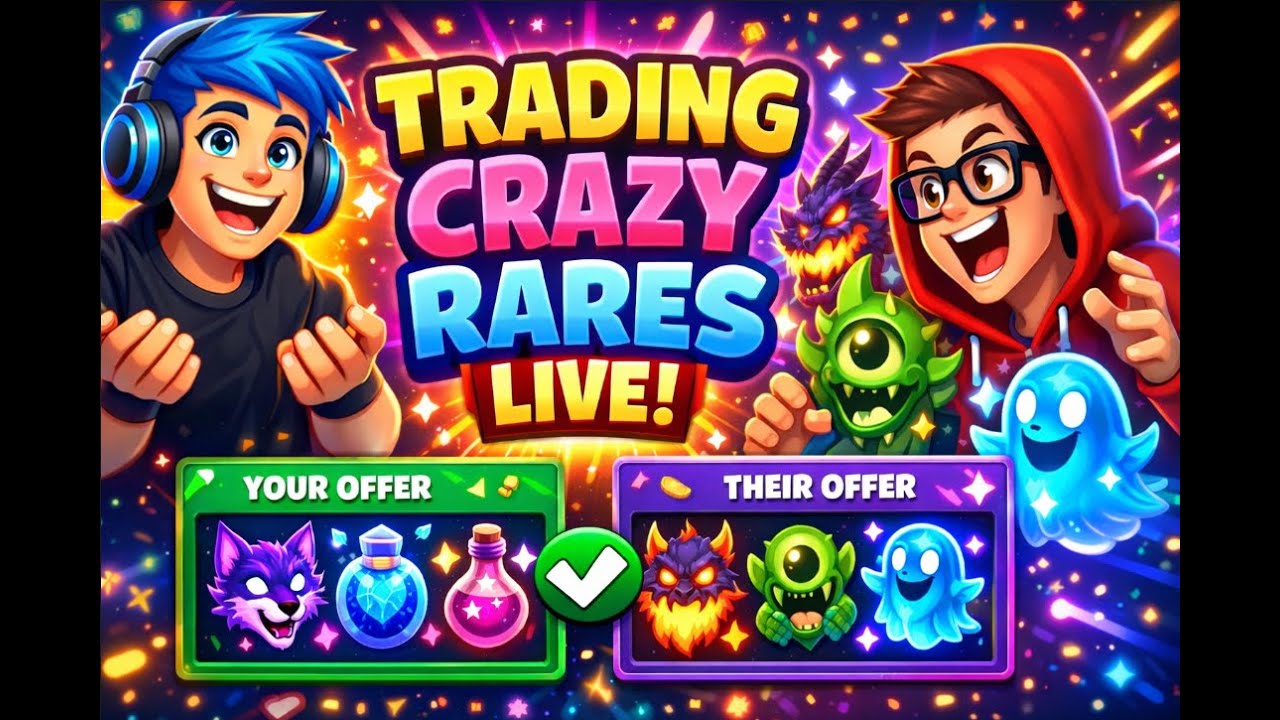 🔴 LIVE Roblox Steal a Brainrot /Crazy Trades Today/Trading / SOM ROBLOX