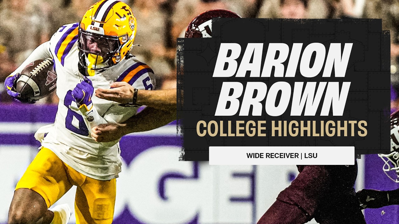 Barion Brown FULL Highlights | LSU WR | 2026 NFL Draft