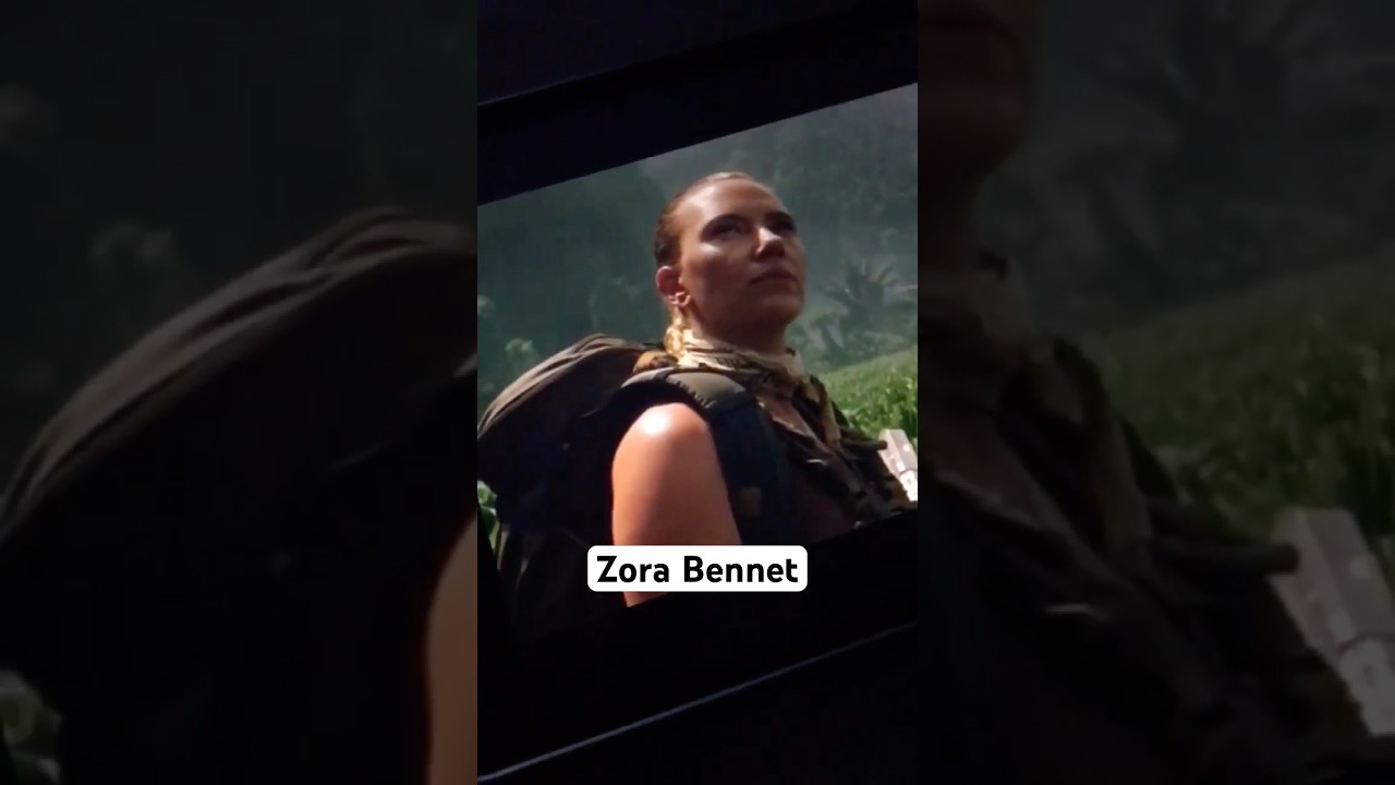 Zora Bennet | Drawing a JWR Poster before the movie releases | Part 1 #jurassicworldrebirth