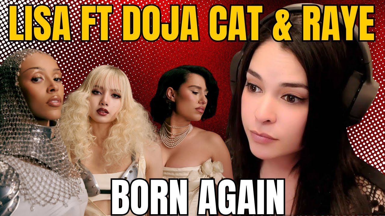 💥 First Reaction: LISA - BORN AGAIN feat. Doja Cat & RAYE – Feel the Funky Vibes! 😎🎶