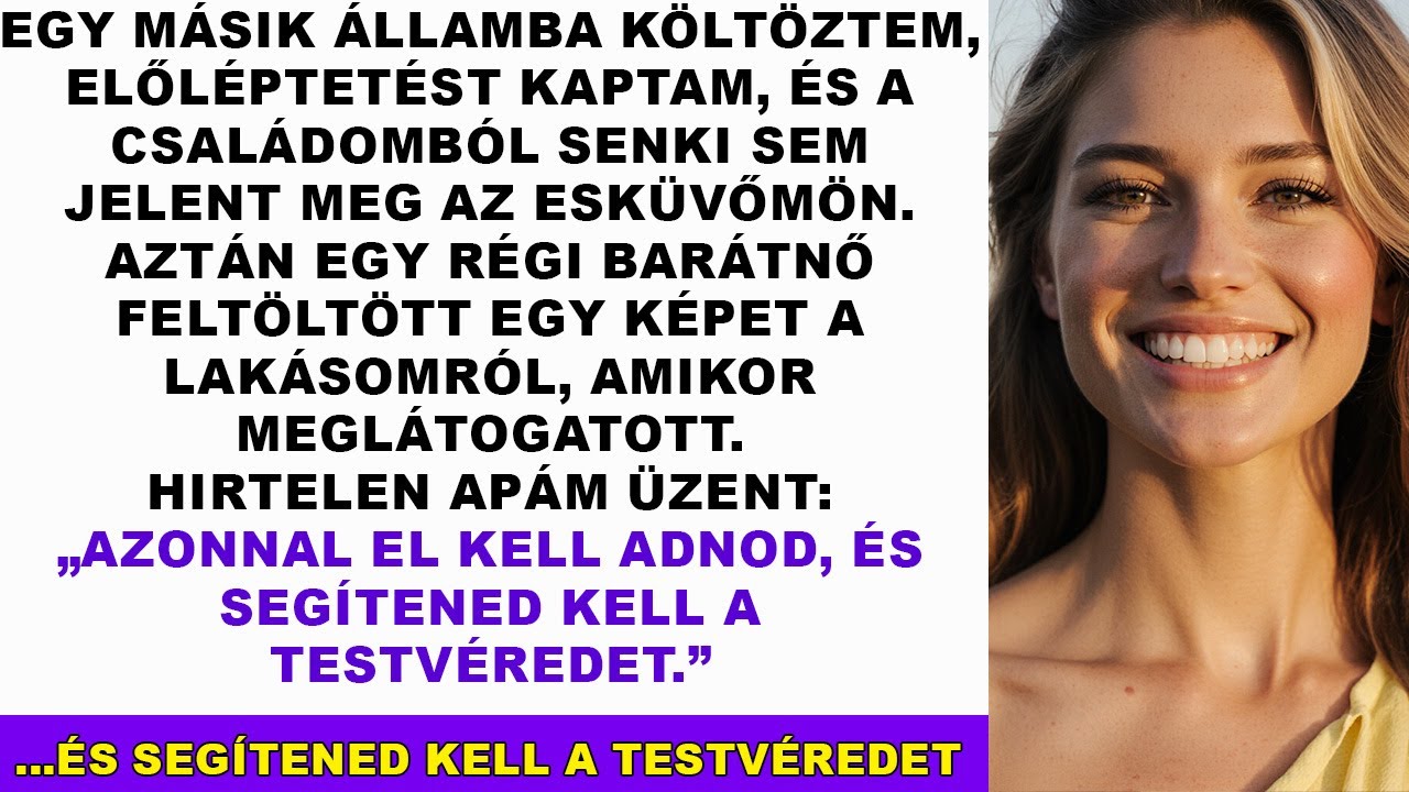 A családom évekig nem vett emberszámba — mígnem egy barát feltöltött egy fotót a lakásomról…