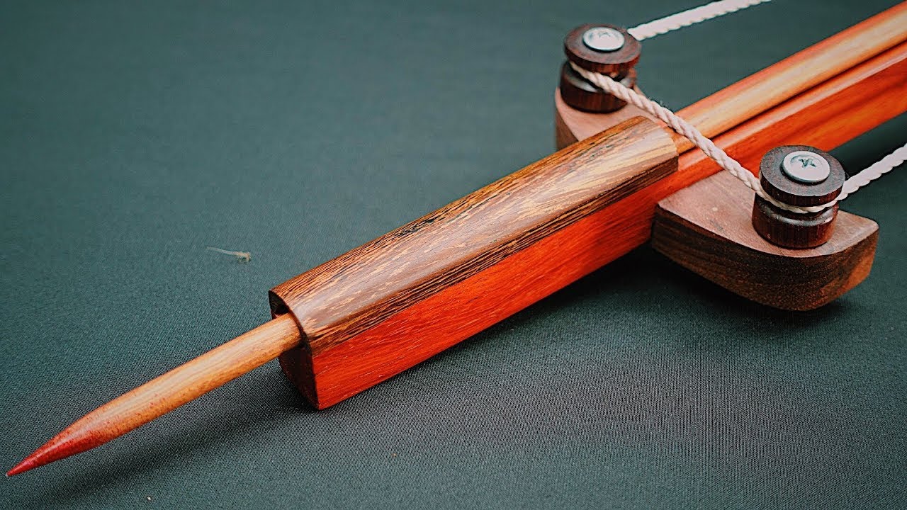 How to Make Roller Slingshot - Like a Crossbow